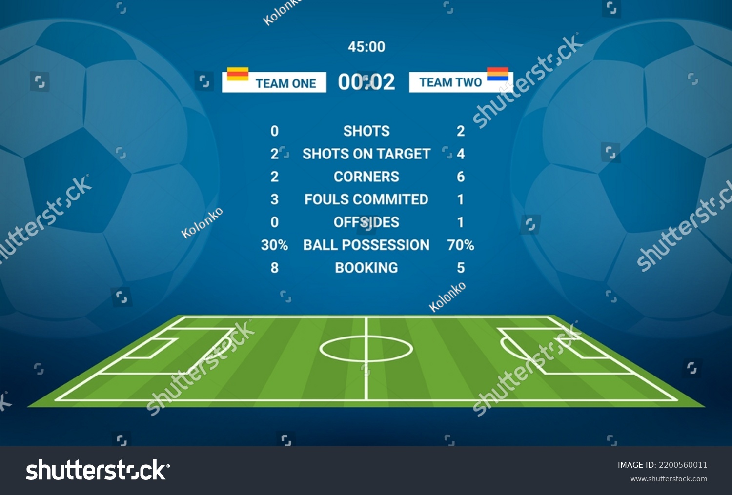 soccer-score-board-card-stats-template-stock-vector-royalty-free