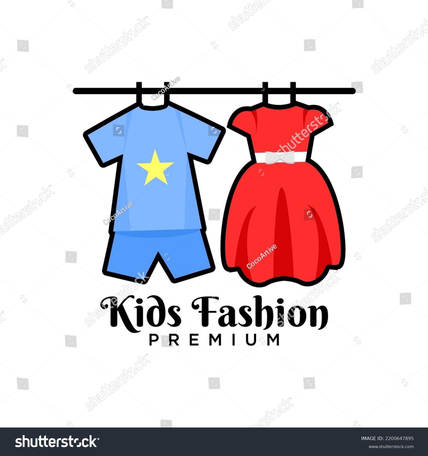 kids-fashion-logo-logo-kids-fashion-stock-vector-royalty-free