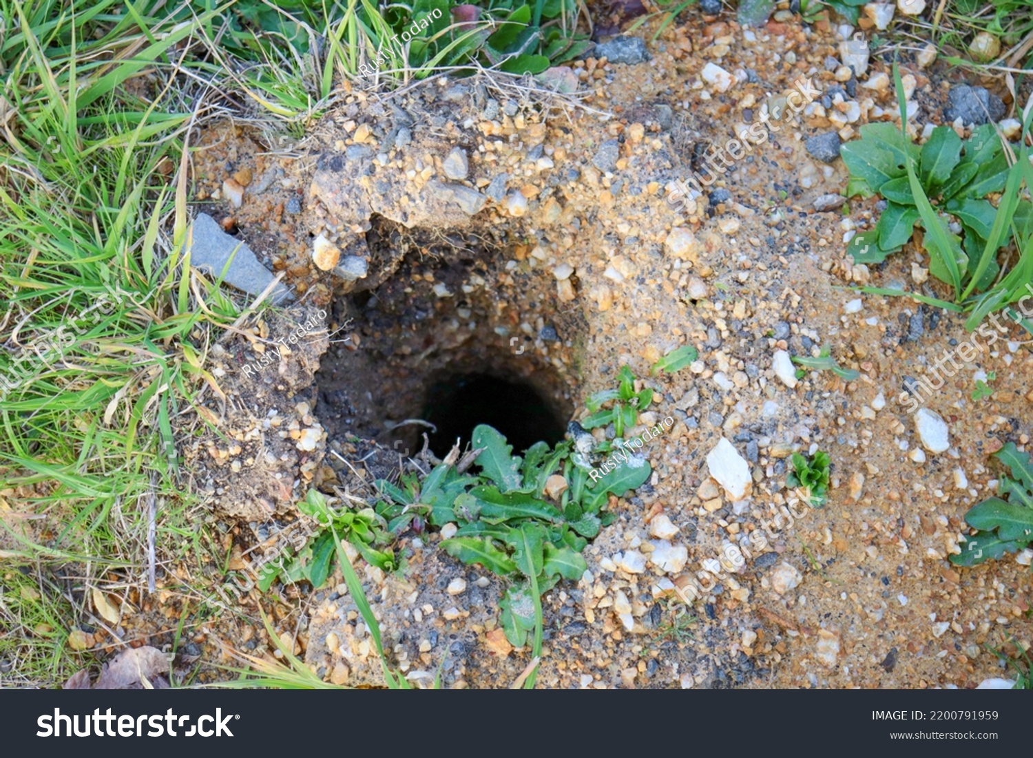 Hole Ground Geotechnical Soil Site Survey Stock Photo 2200791959 ...