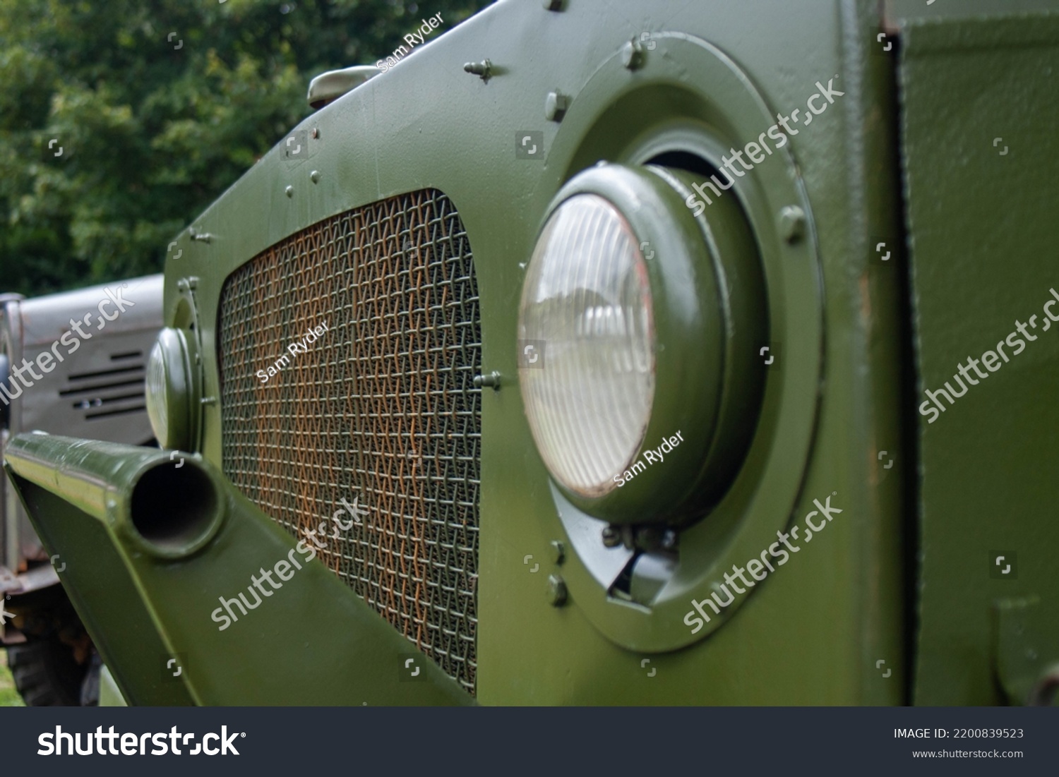 Vintage World War 2 Army Lorries Stock Photo 2200839523 | Shutterstock