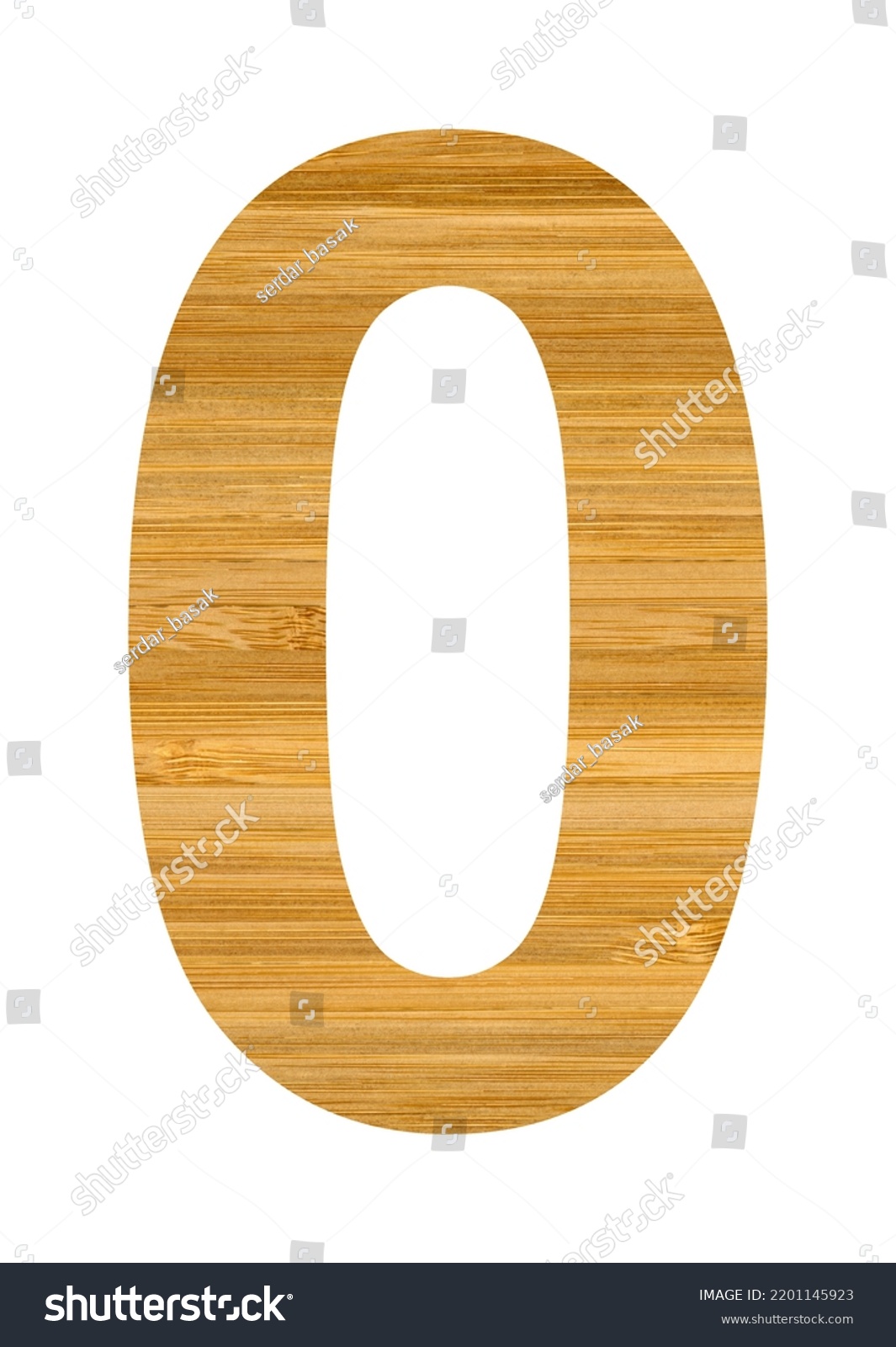 Number Zero 0 English Character Set Stock Photo 2201145923 | Shutterstock