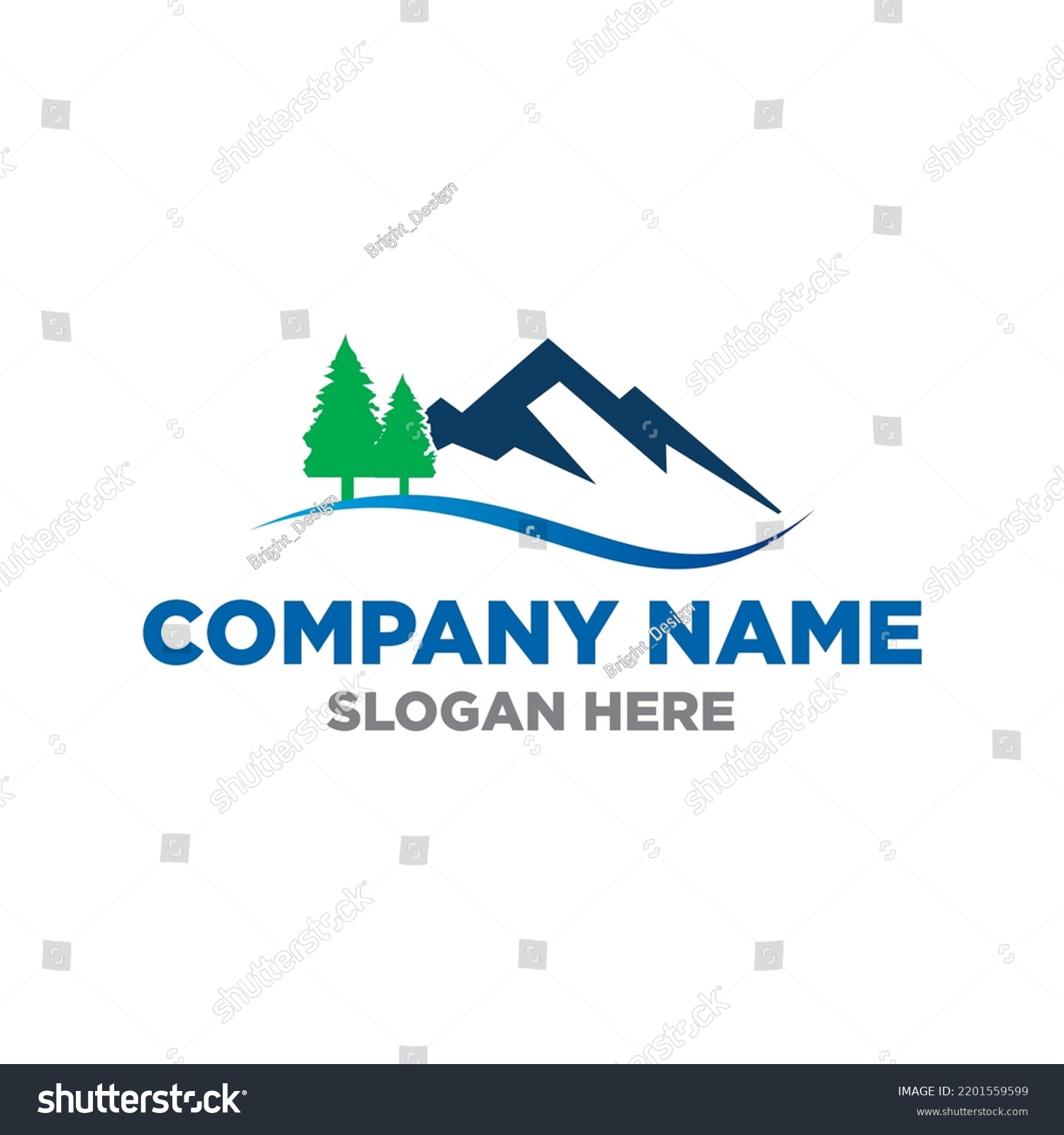 Camping Logo Adventure Logo Vector Stock Vector (Royalty Free ...