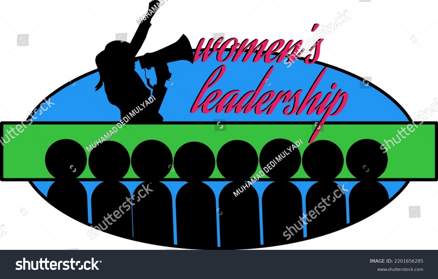 International Womens Day Women Leadership Women Stock Vector (Royalty ...