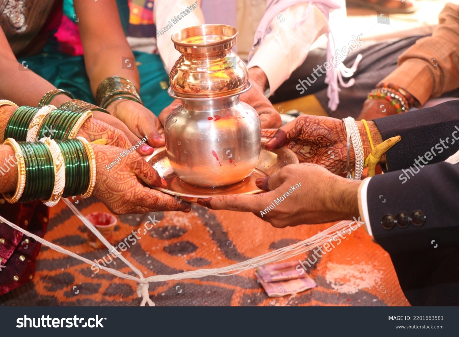 hindu-traditional-wedding-function-india-stock-photo-2201663581