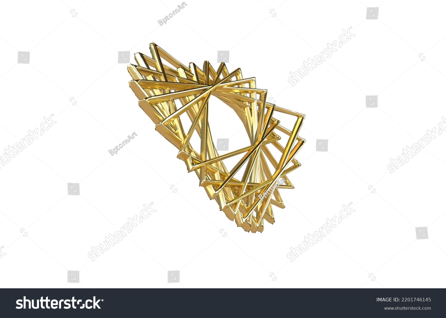 Abstract 3d Model Render Image Stock Illustration 2201746145 | Shutterstock