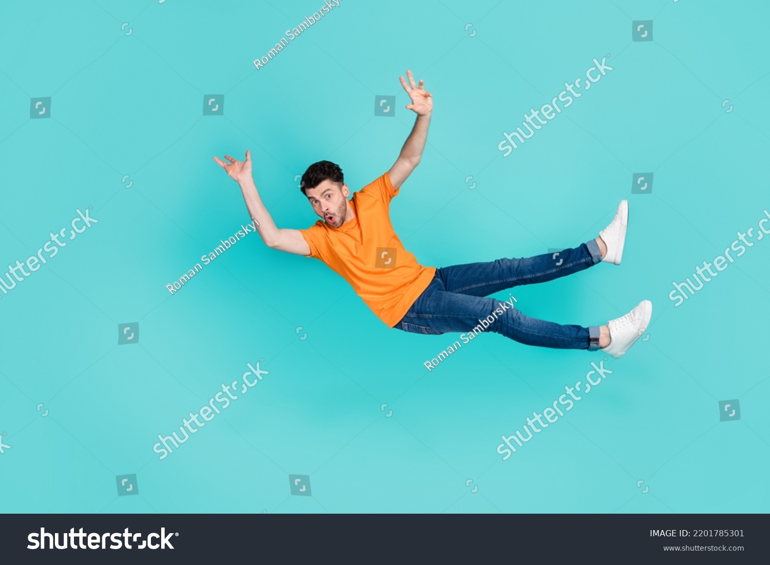 Full Size Photo Guy Falling Down Stock Photo 2201785301 | Shutterstock