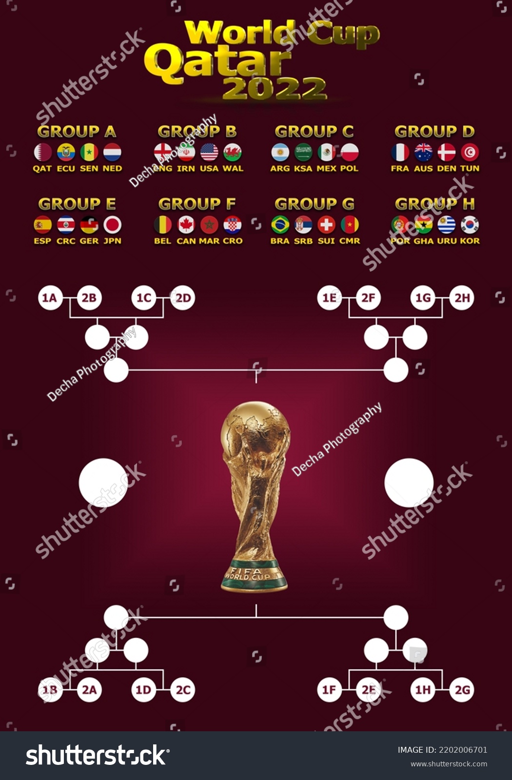 3d Illustration Schedule World Cup Qatar Stock Illustration 2202006701