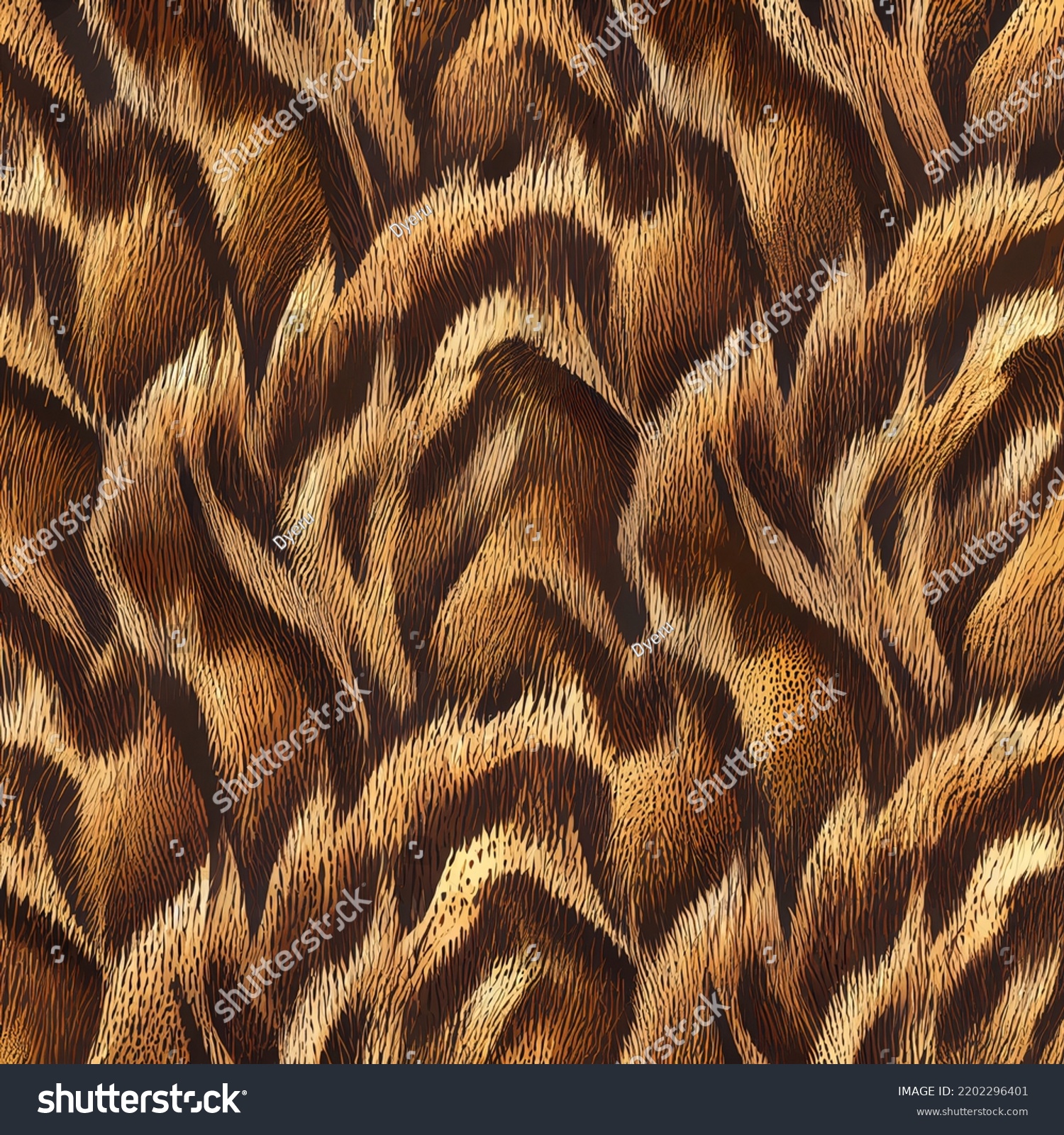 Animal Skin Texture Design Illustrated Stock Illustration 2202296401 ...