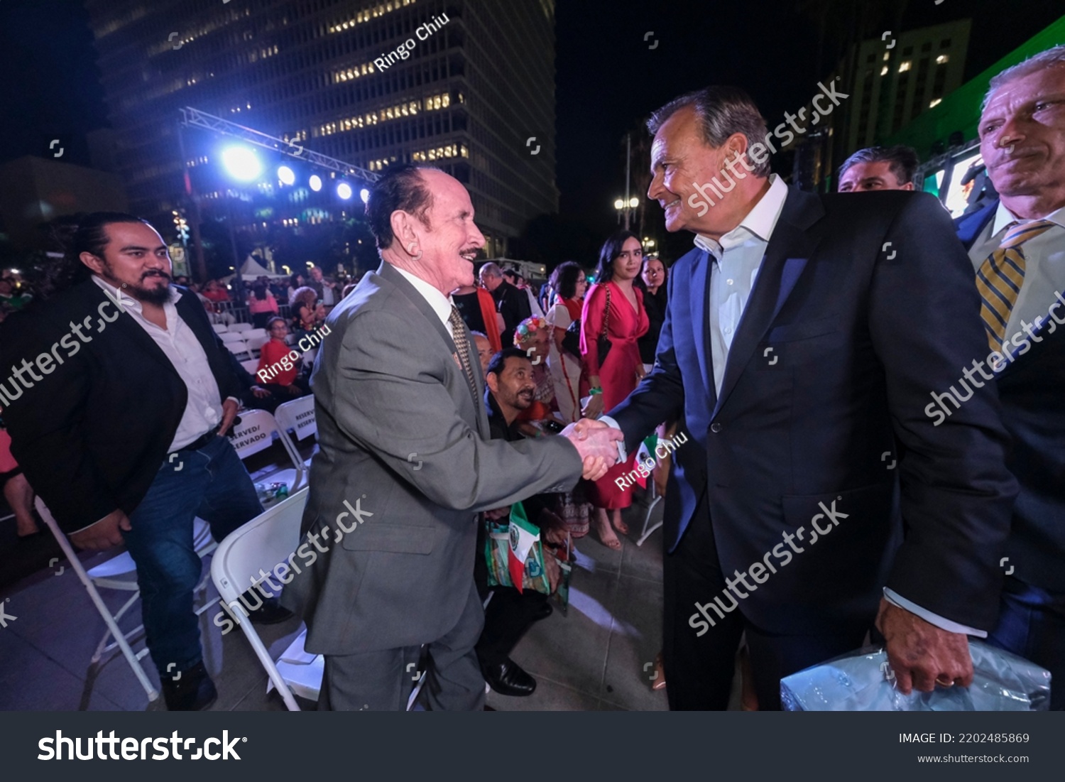 Los Angeles Mayoral Candidate Rick Caruso Stock Photo 2202485869