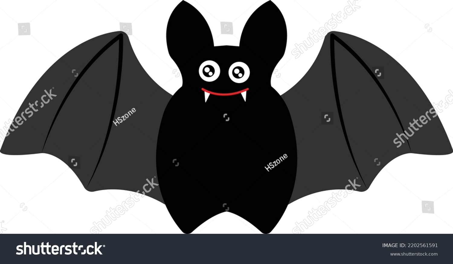 Bat Vector Illustration Image Clip Art Stock Vector (Royalty Free ...