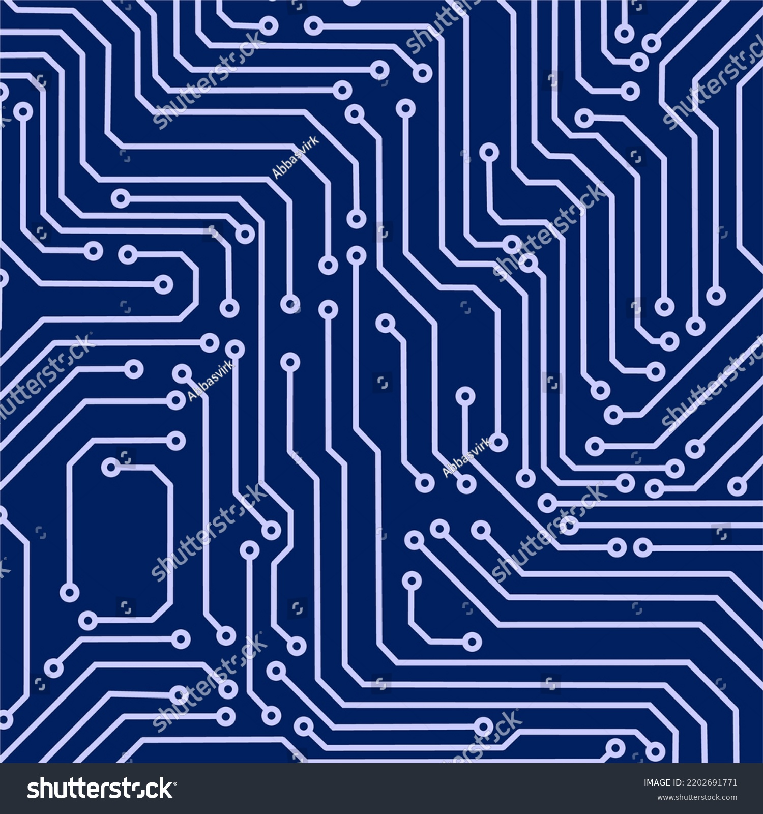 Motherboard Chip Communication Electronic Lines Drawings Stock Vector ...