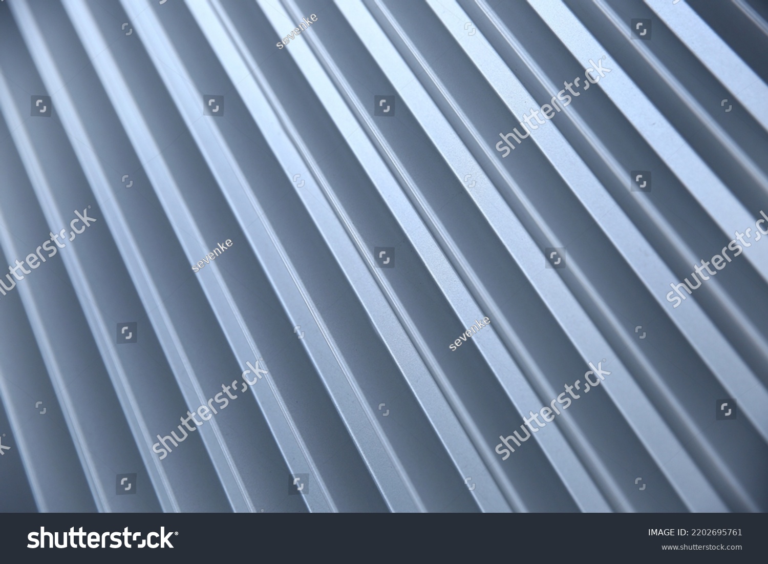 Gray Ribbed Background Diagonal Endless Lines Stock Photo 2202695761 ...
