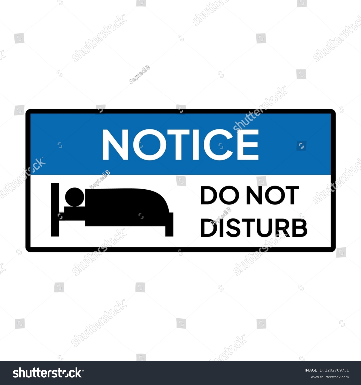 Warning Sign Label Industrial Caution Notice Stock Vector (Royalty Free ...