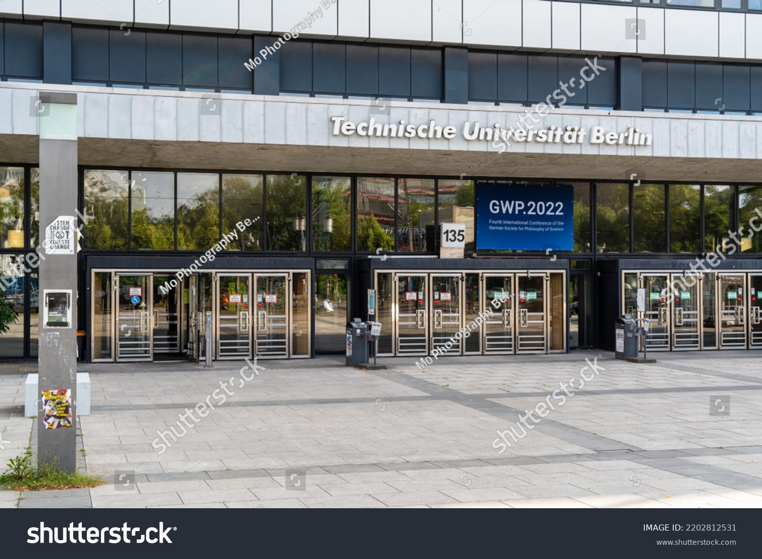 Berlin Charlottenburg 2022 Technische Tu Berlin Stock Photo 2202812531 ...