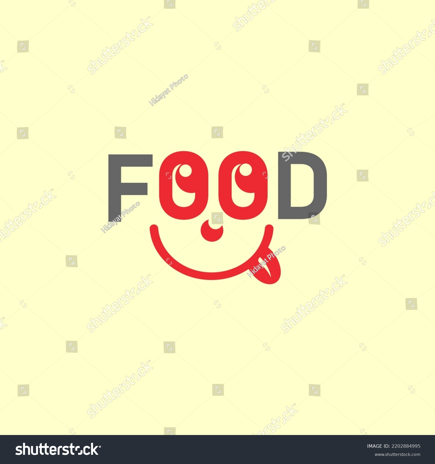 Food Smile Logo Labels Companies Others Stock Vector (Royalty Free ...