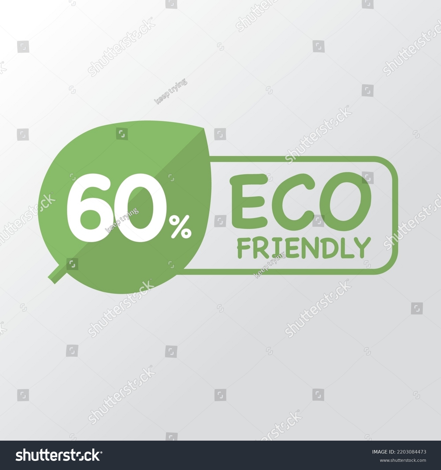 60 Eco Friendly Green Leaf Label Stock Vector Royalty Free 2203084473 Shutterstock 6439