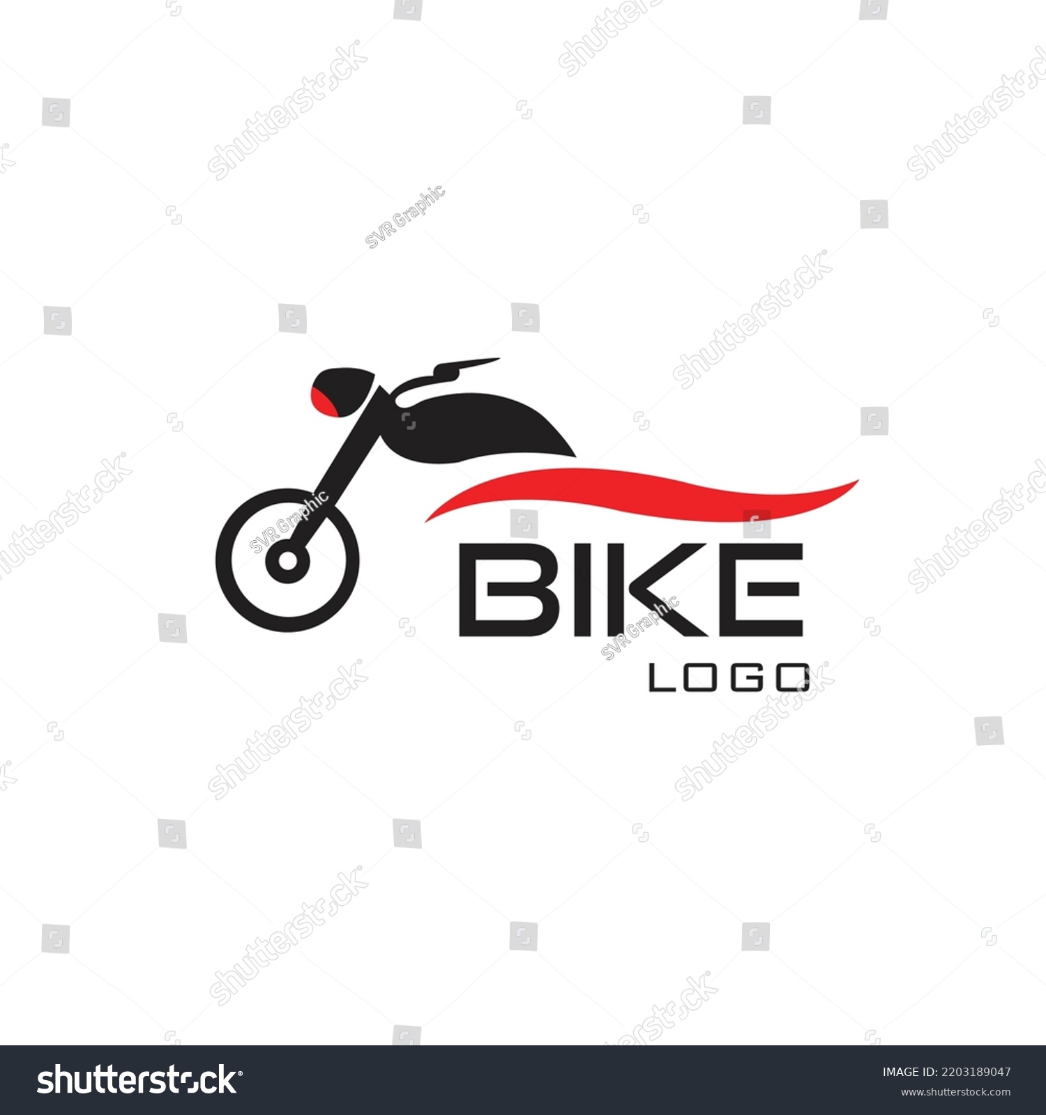 Motorcycle Logo Design Template Vector Illustration Stock Vector ...