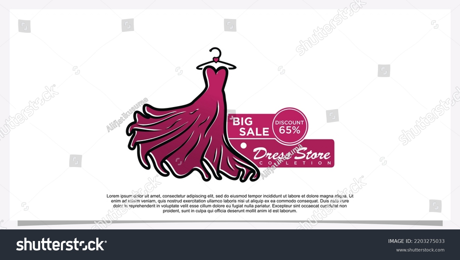 fashion-logo-design-dress-fashion-logo-stock-vector-royalty-free