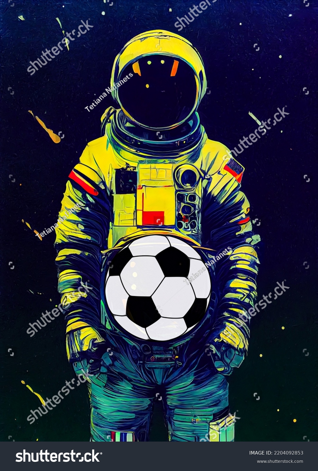 Astronaut Spaceship Space Digital Art Stock Illustration 2204092853 Shutterstock 7039