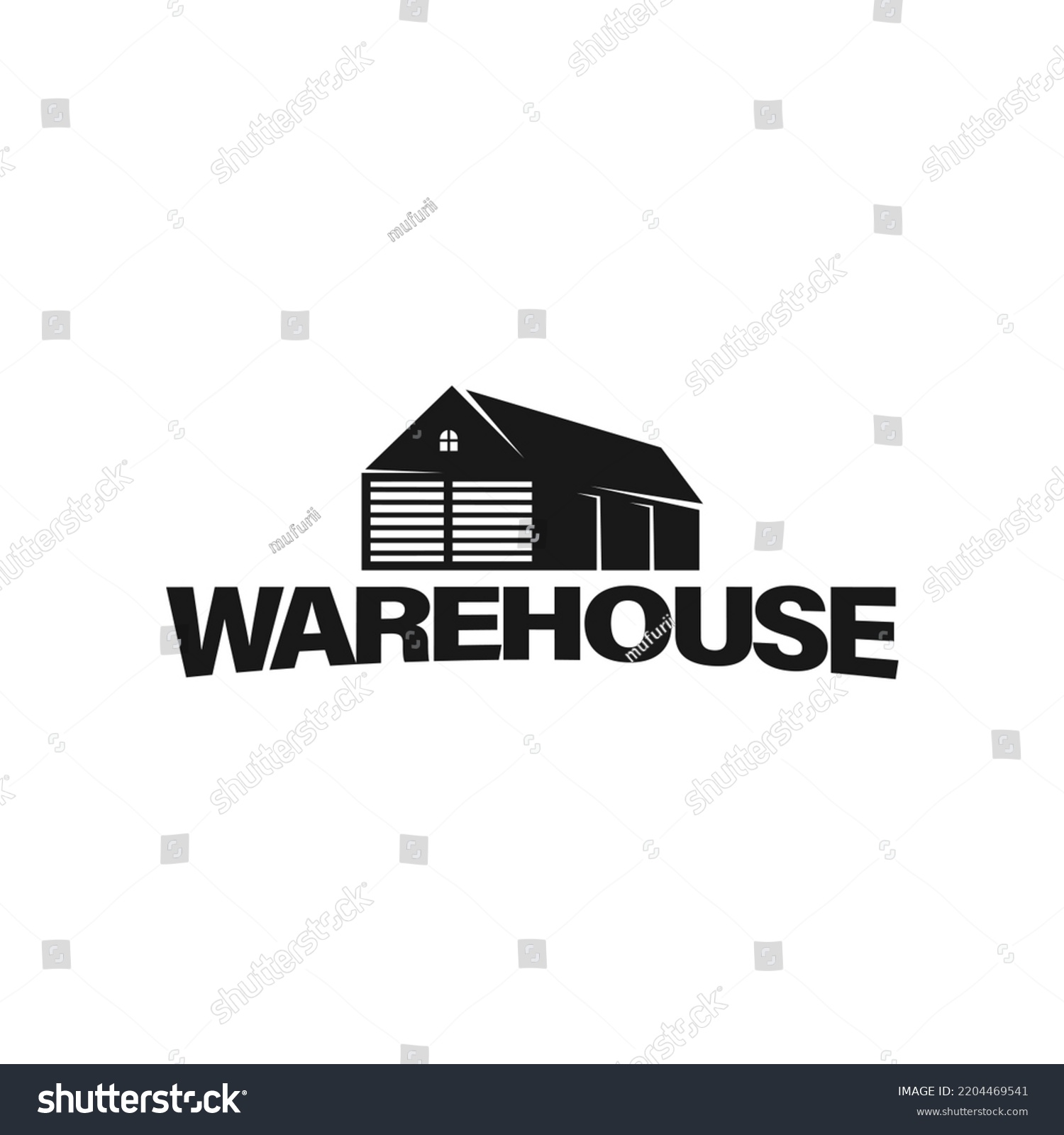 Warehouse Logo Icon Vector Stock Vector (Royalty Free) 2204469541 ...