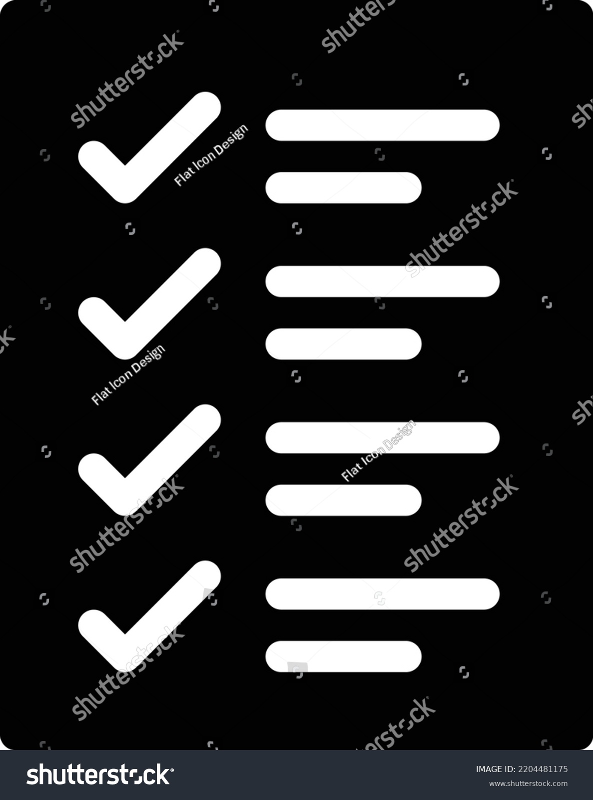 Tasks Vector Illustration On Transparent Background Stock Vector ...