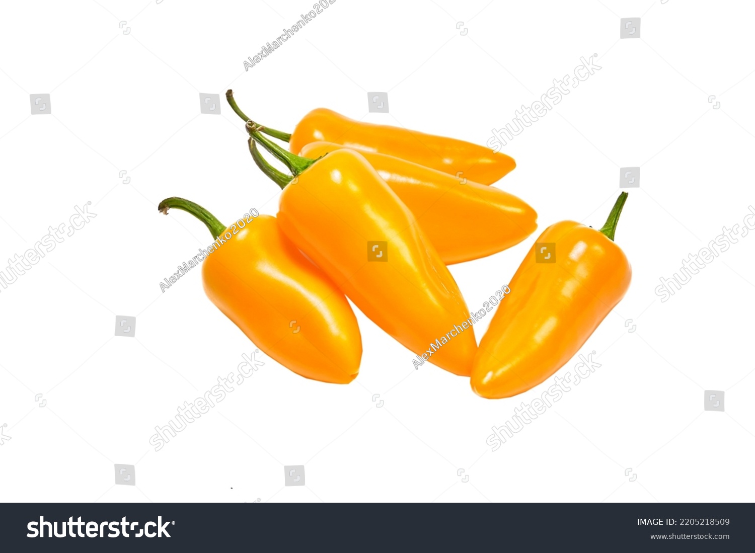 Group Yellow Hot Jalape O Peppers Stock Photo Shutterstock