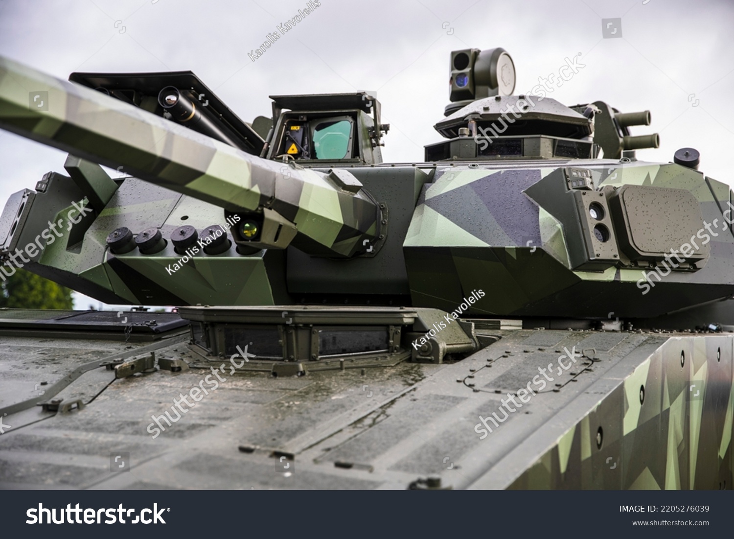 Ostrava Czech Republic 20220920 the Cv90 Stock Photo 2205276039 ...