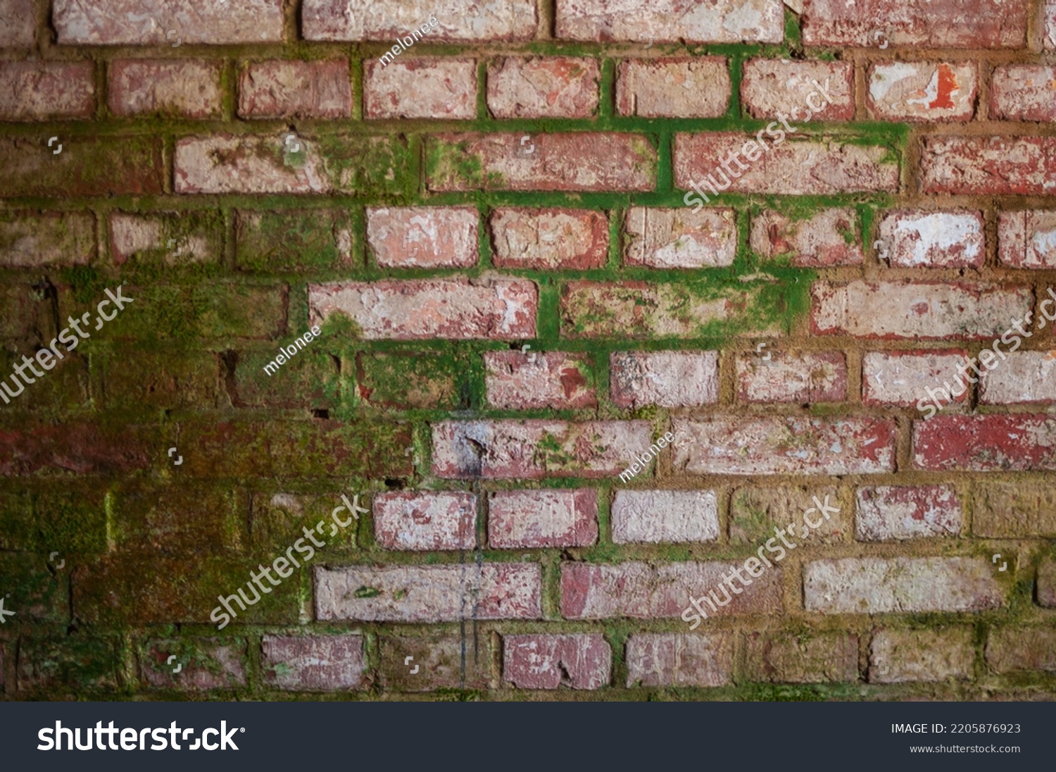 Seamless Texture Old Red Brick Wall Stock Photo 2205876923 | Shutterstock