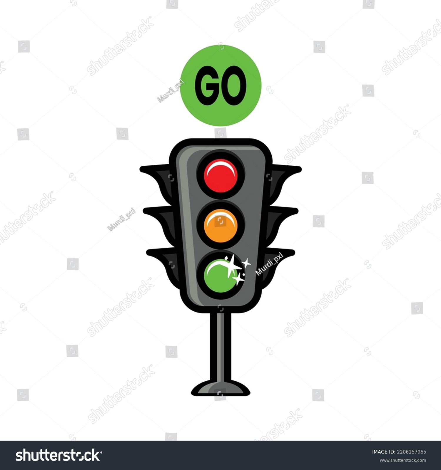 Traffic Light Regulations Description Meaning Colors Stock Vector Traffic Light Regulations Description Meaning Colors Stock Vector