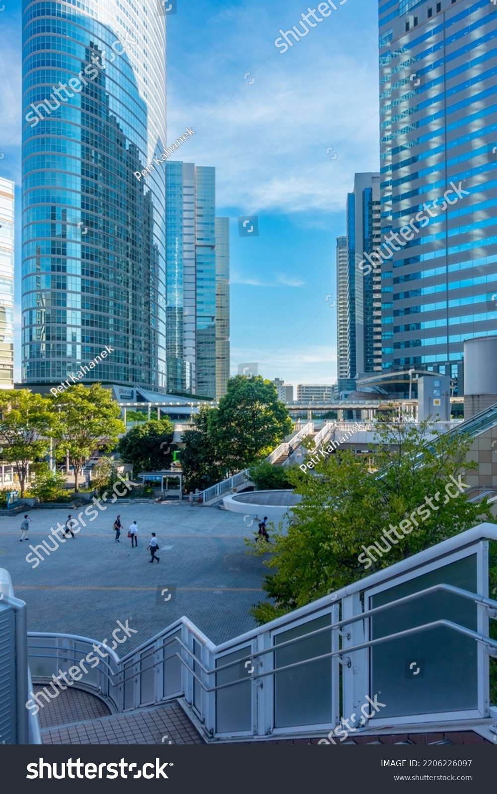 Tokyo Japan 09142022 Staircase Leading Down Stock Photo 2206226097 ...