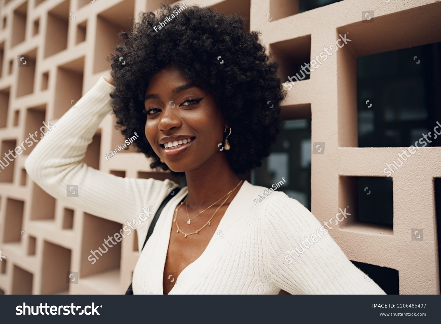 Stylish Pretty African Woman Hairstyle Posing Stock Photo 2206485497 Shutterstock Stylish Pretty African Woman Hairstyle Posing Stock Photo 2206485497 Shutterstock