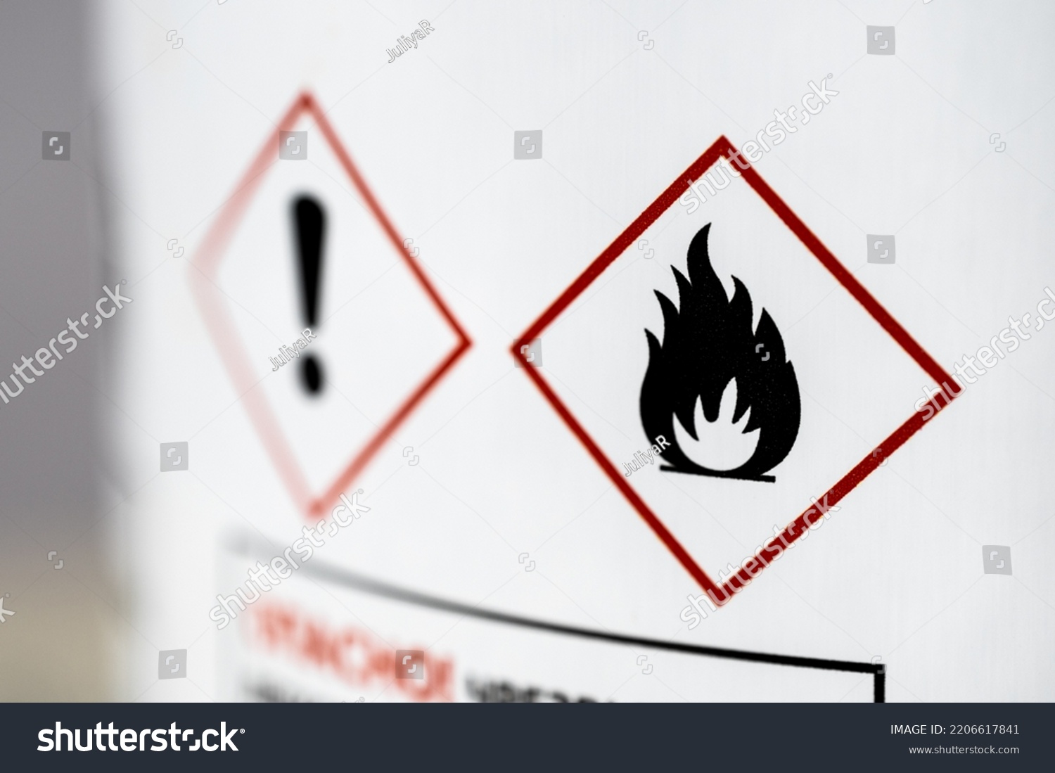 Marking Goods Product Labeling Signs Marking Stock Photo 2206617841 ...