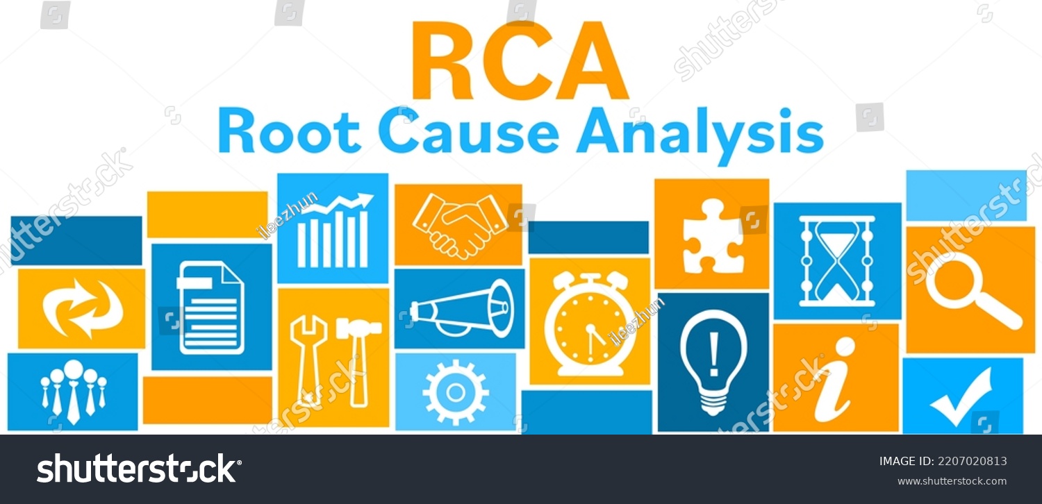 Rca Root Cause Analysis Concept Image Stock Illustration 2207020813 ...