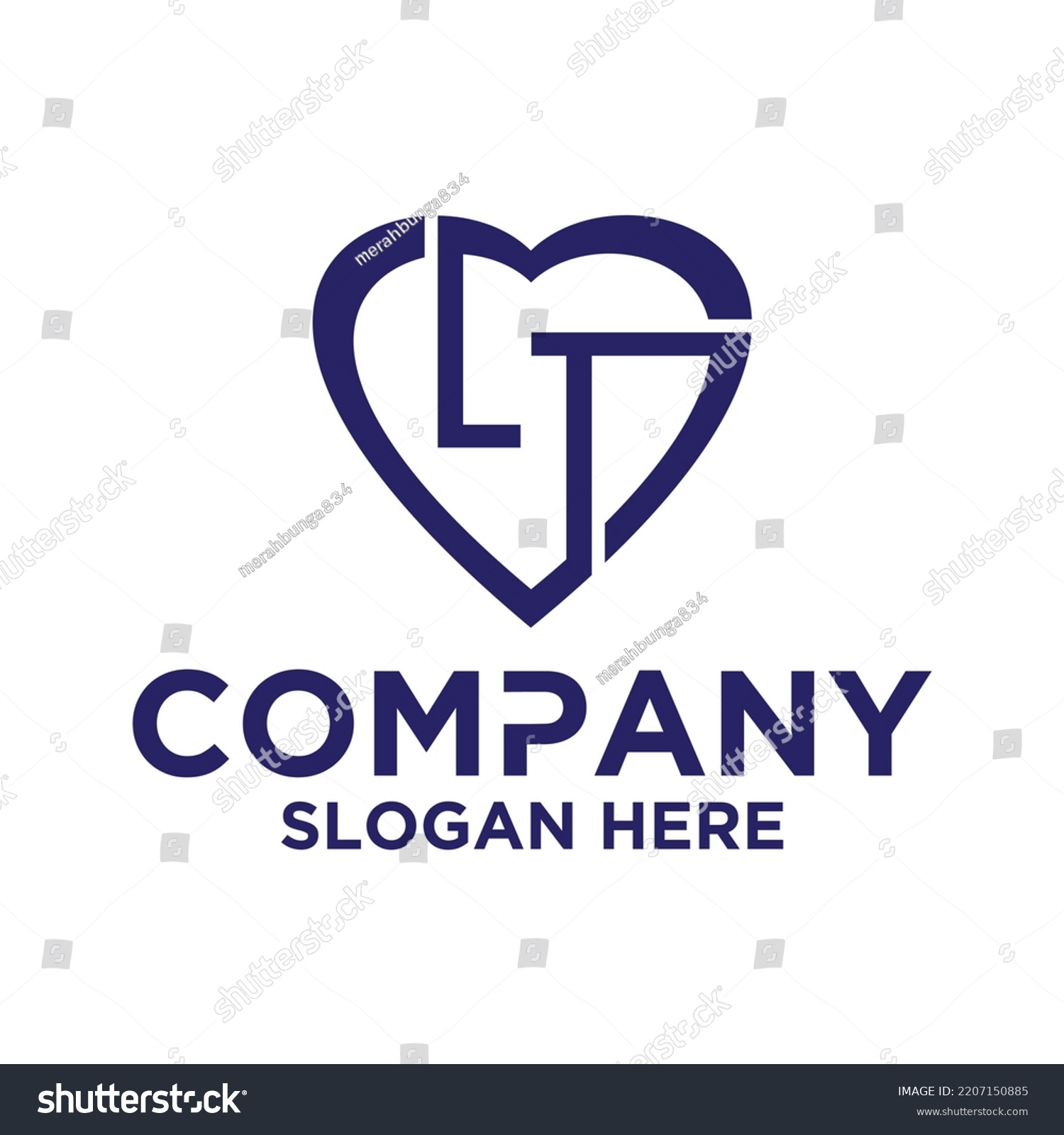 Initial Letter L T Logo Vector Stock Vector Royalty Free 2207150885 Shutterstock