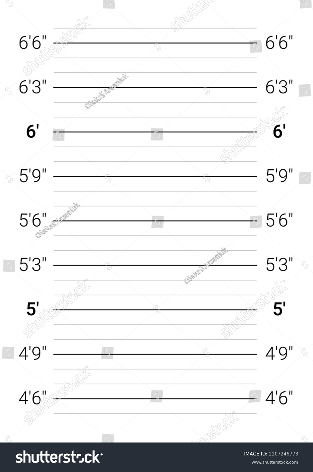 Mugshot Background Police Lineup Wall Imperial Stock Illustration ...