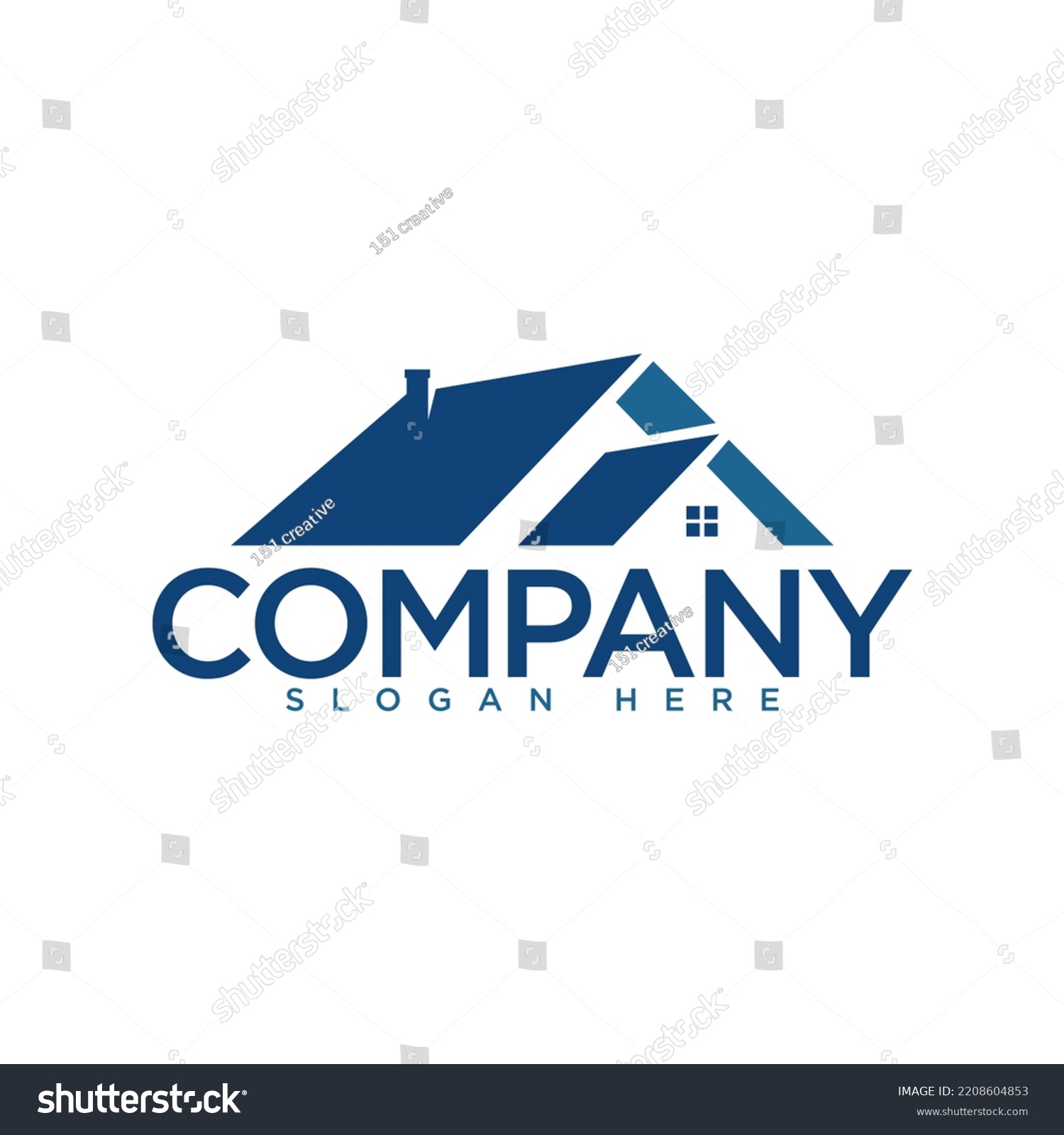 Home Roof Logo Icon Vector Stock Vector (Royalty Free) 2208604853 ...