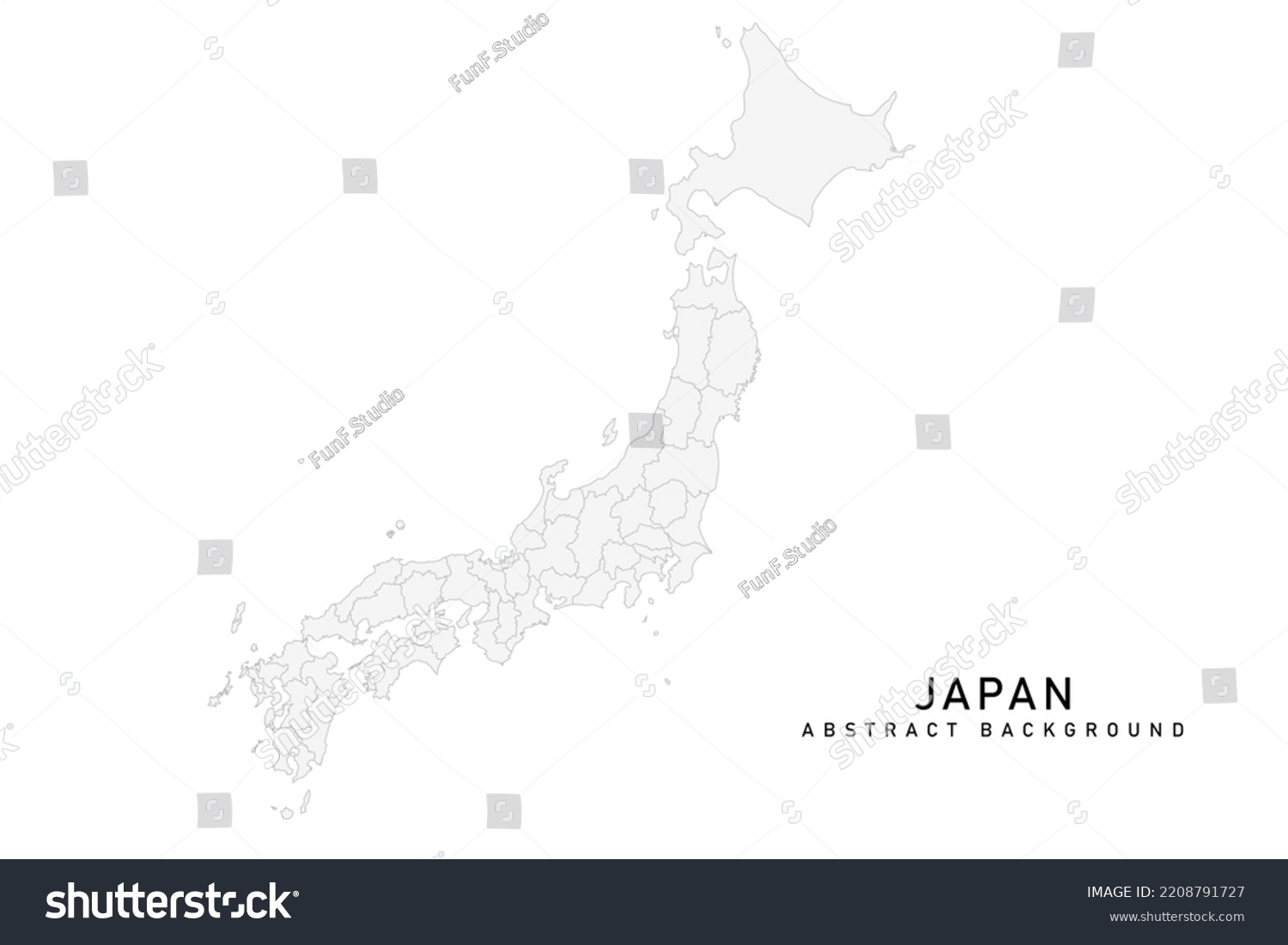 Japan Map World Map International Vector Stock Vector (Royalty Free ...