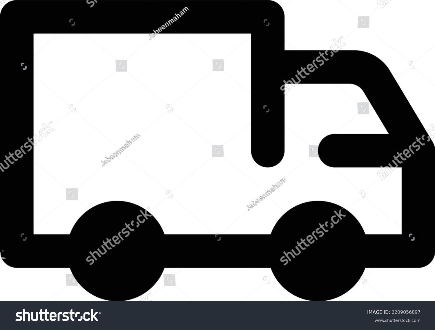 Car Delivery Icon Web App Development Stock Vector (Royalty Free ...