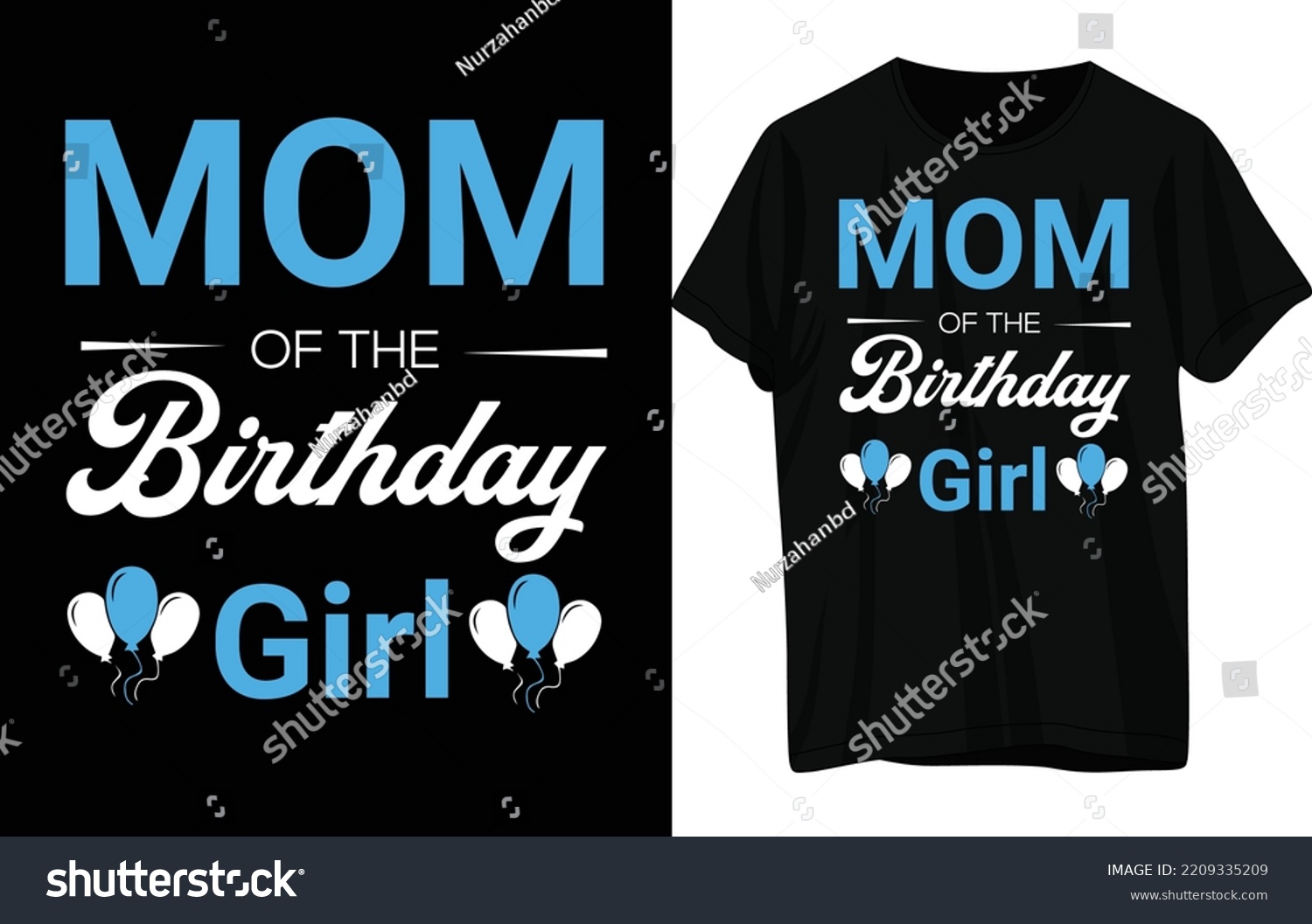 Happy Birthday Tshirt Design Stock Vector (Royalty Free) 2209335209 ...