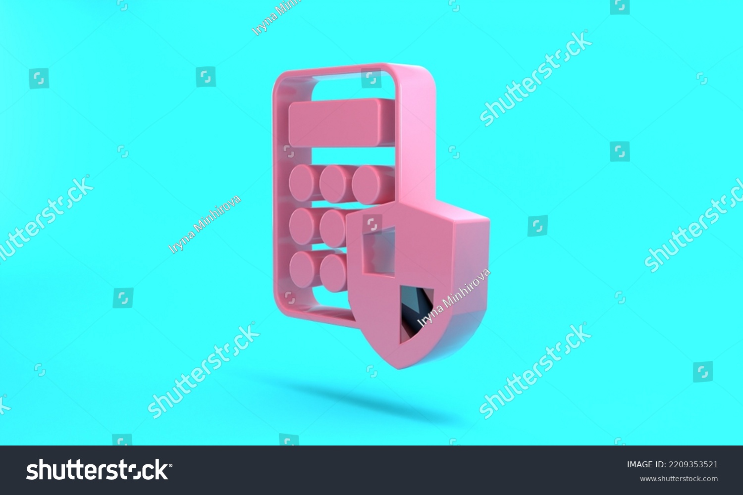 Pink Security System Control Panel Display Stock Illustration 2209353521 Shutterstock