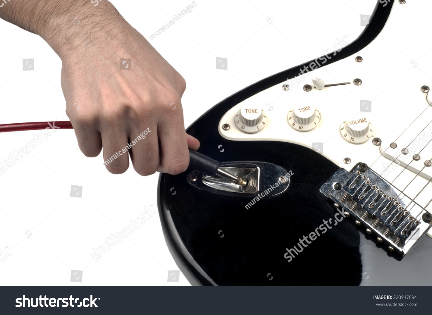 electric guitar plug