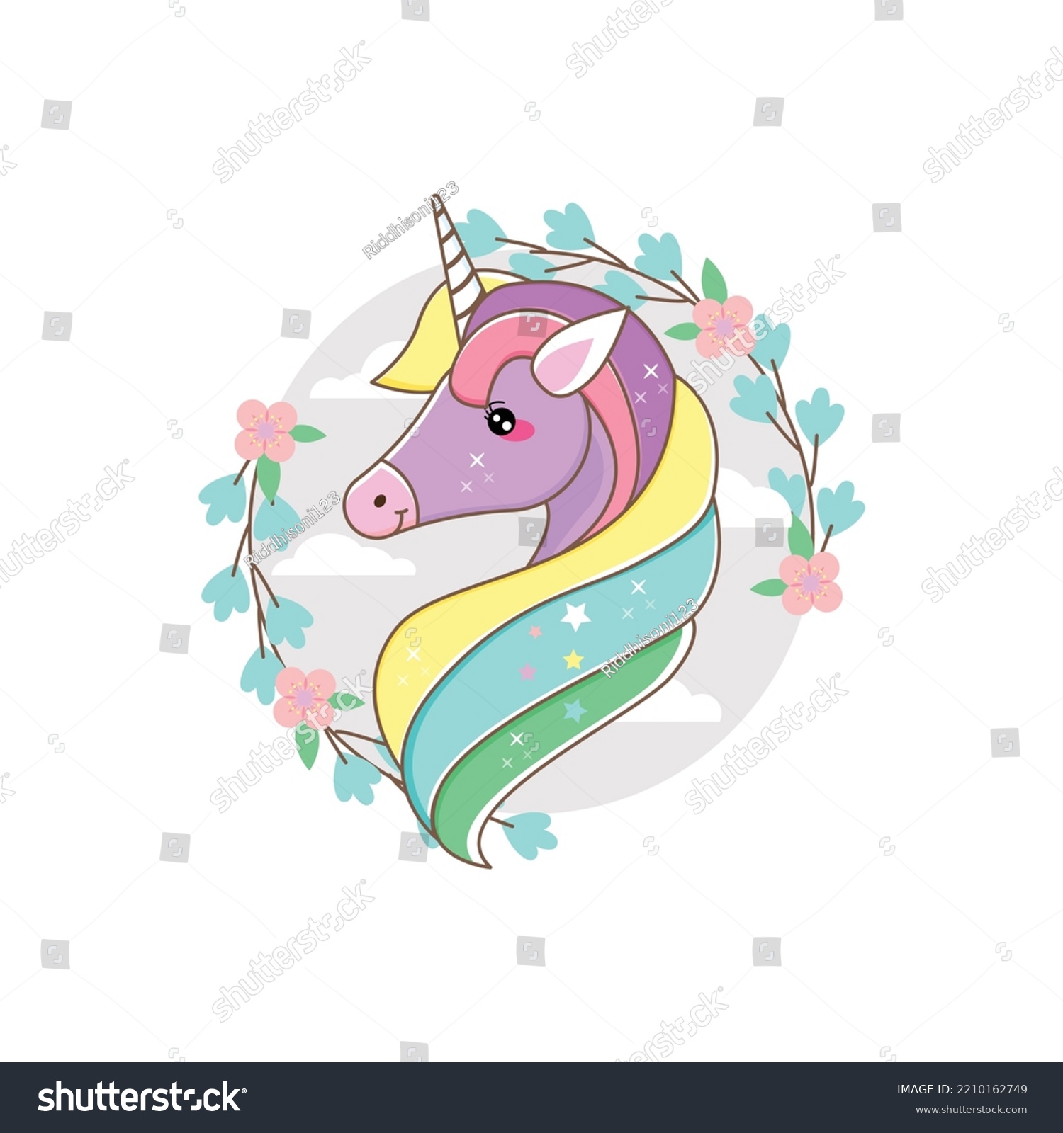 Vector Silhouette Running Horse Stock Vector (Royalty Free) 2210162749 ...