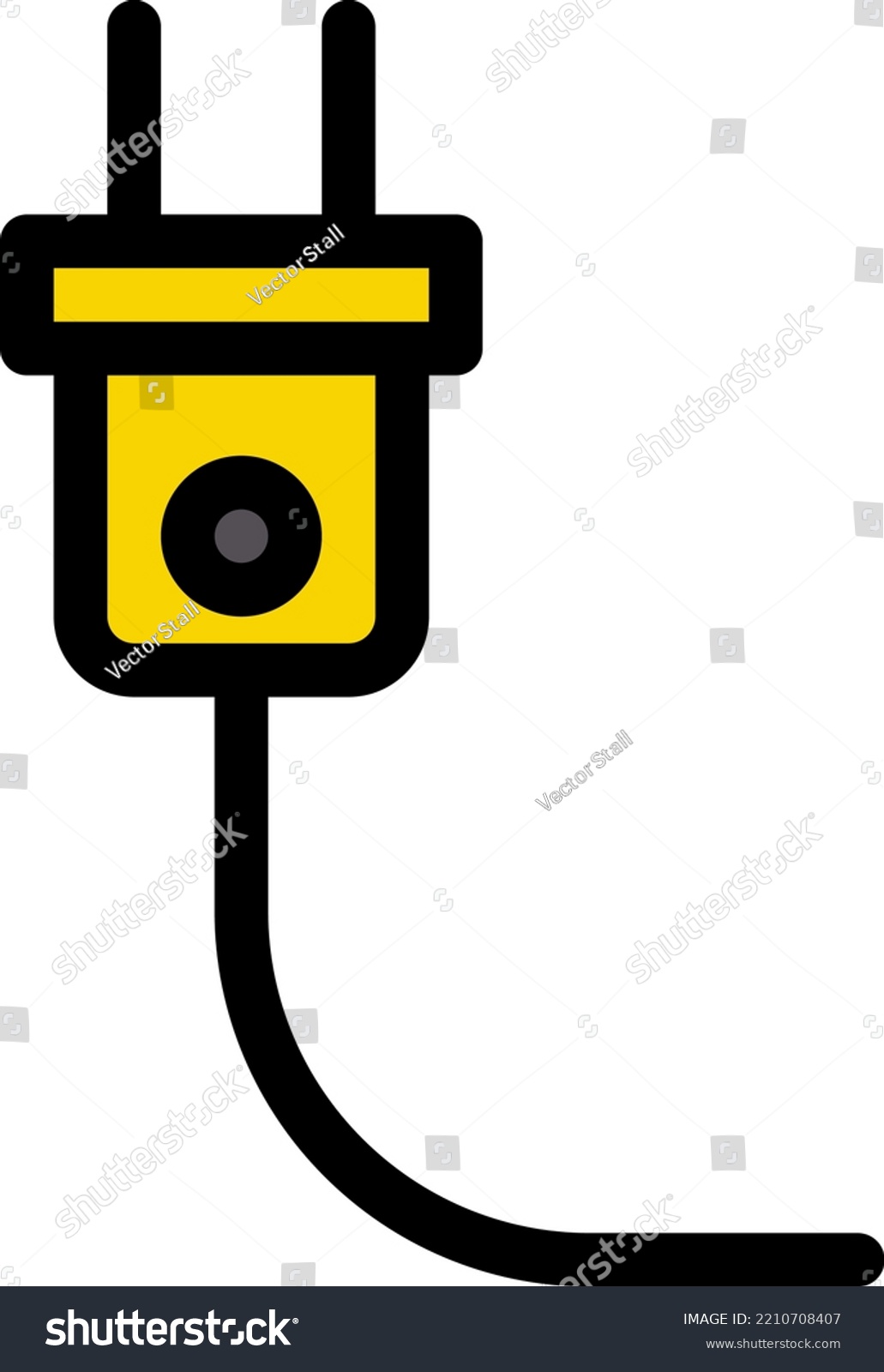 Adapter Vector Illustration On Transparent Backgroundpremium Stock