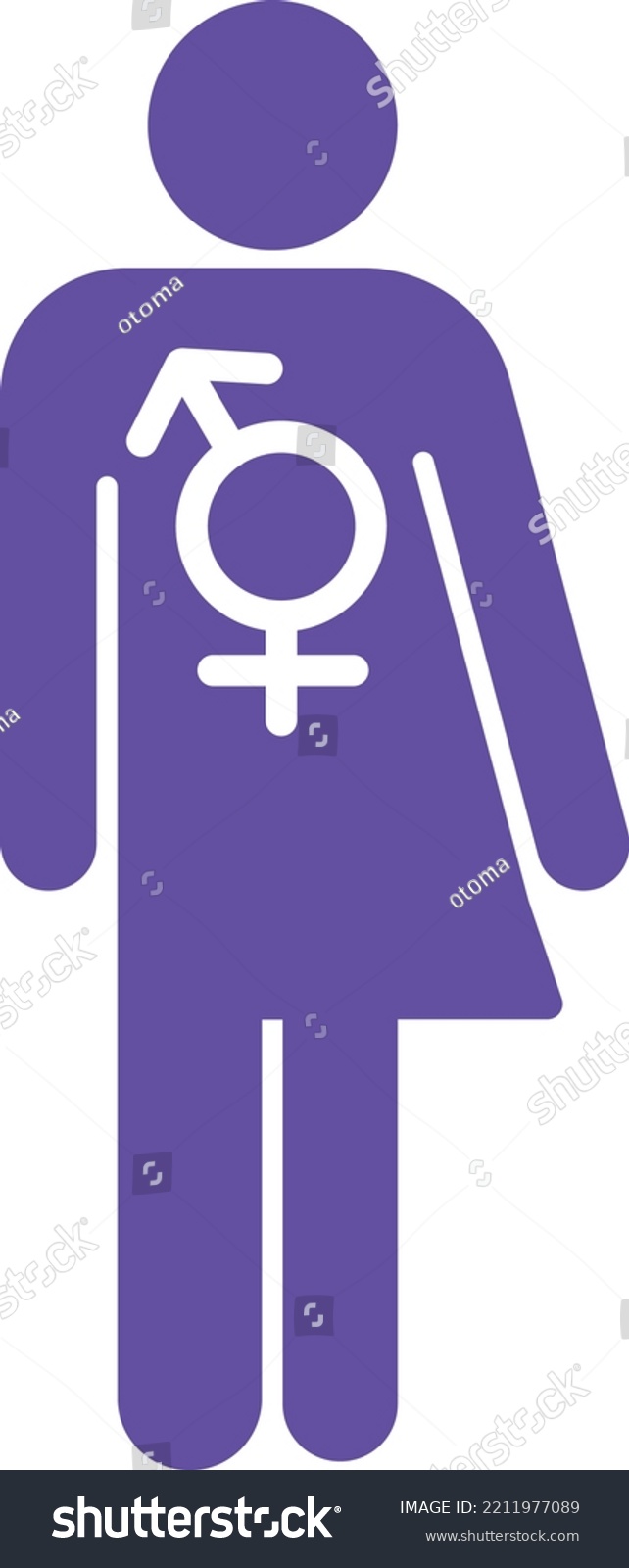 Lgbtq Transgender Illustrations Icons Signs Pictogram Stock Vector ...