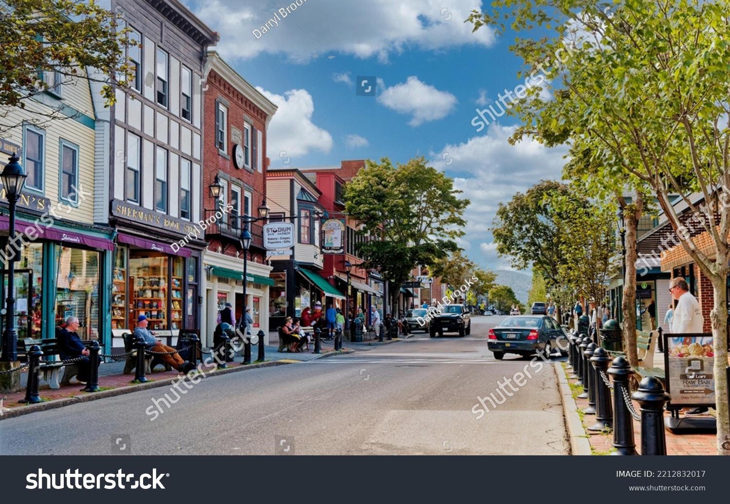 Bar Harbor Maine September 1 2022 Stock Photo 2212832017 | Shutterstock