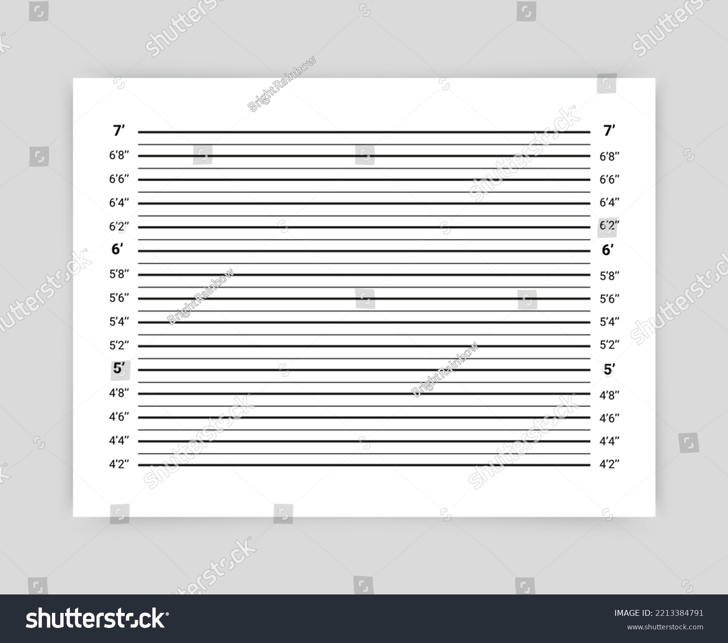 Police Mugshot Board Criminal Wanted Mug Stock Vector (Royalty Free ...