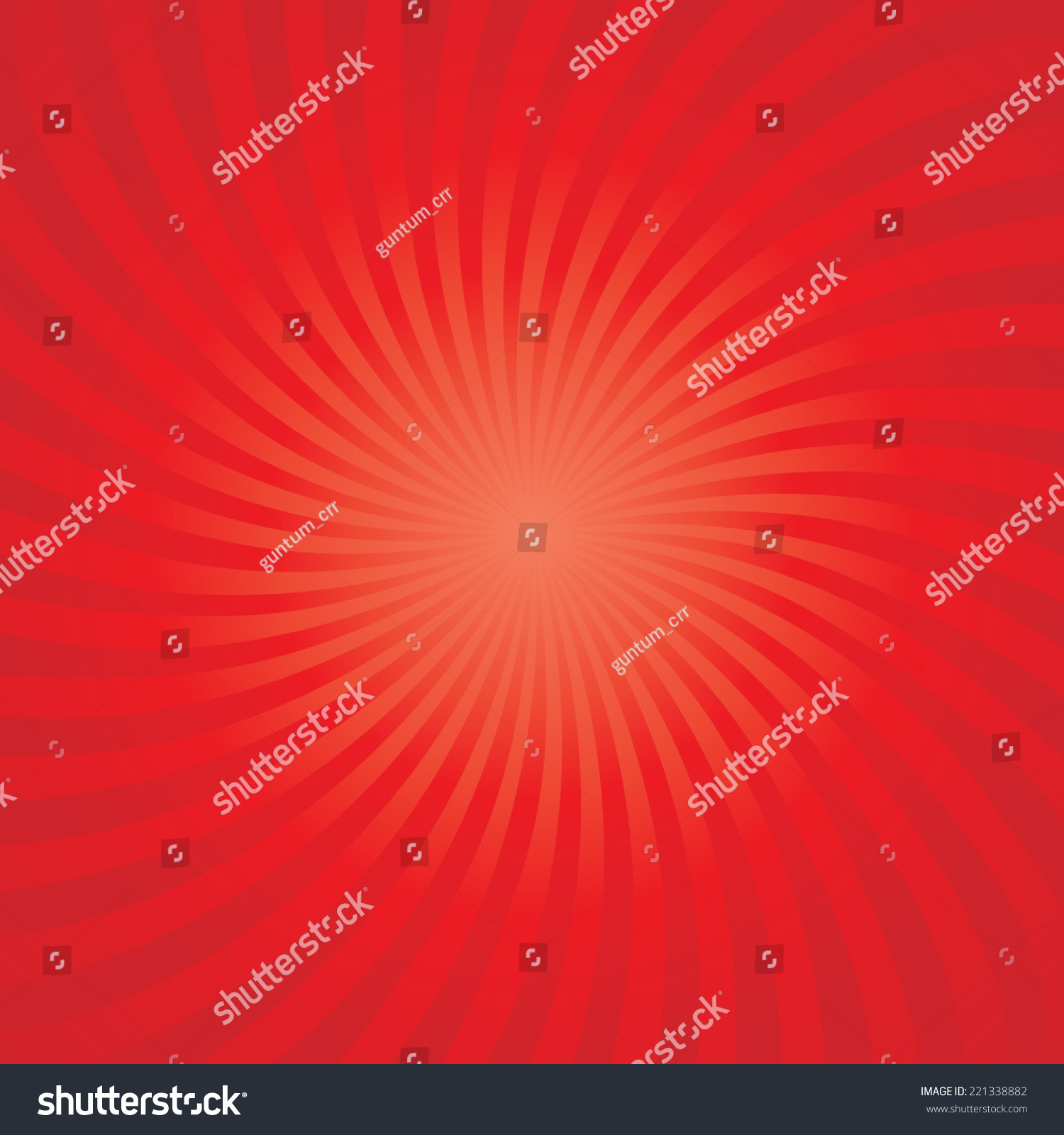 Red Color Burst Background Vector Illustration Stock Vector Royalty