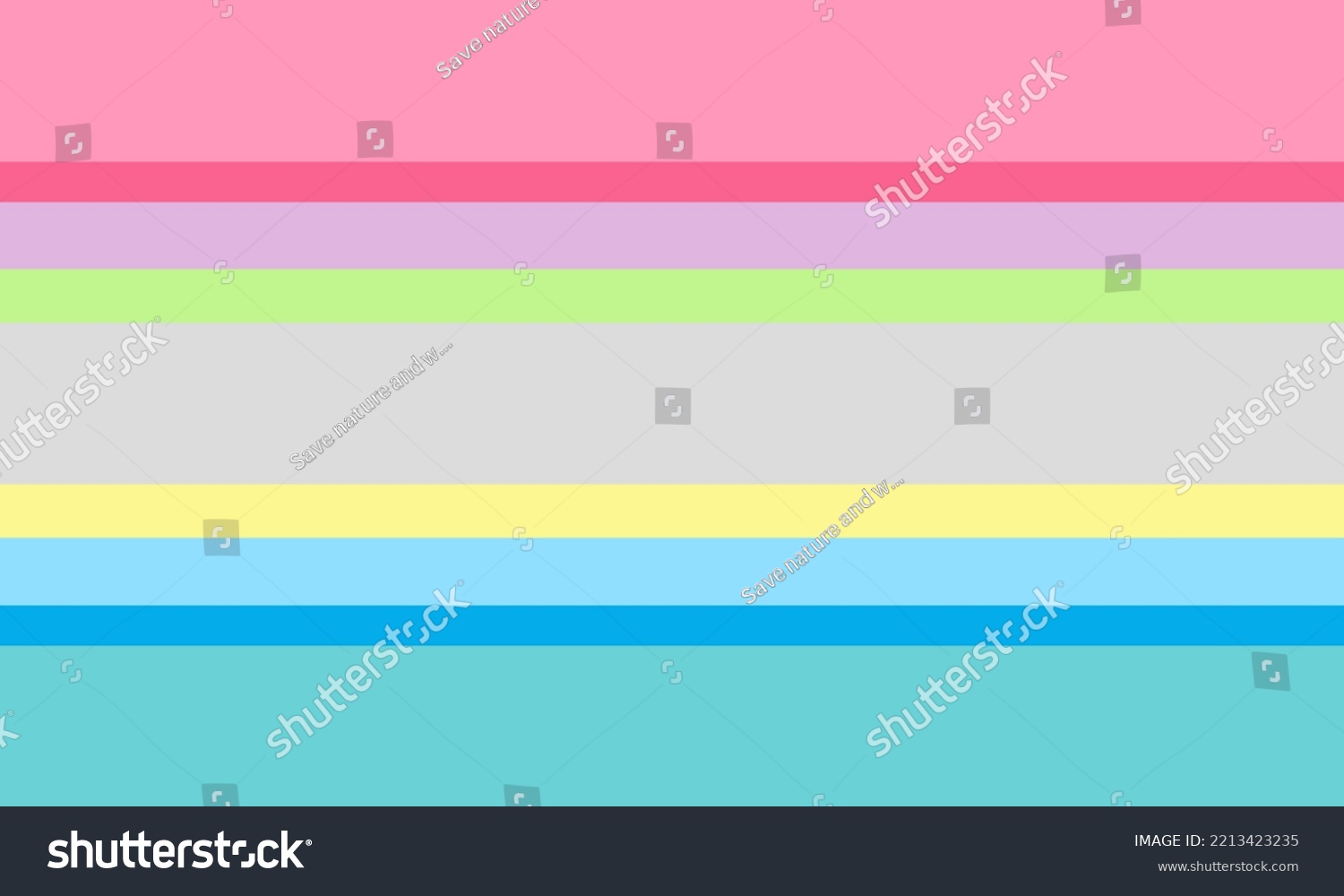 Gender Questioning Flag Pride Vector Symbol Stock Vector Royalty Free