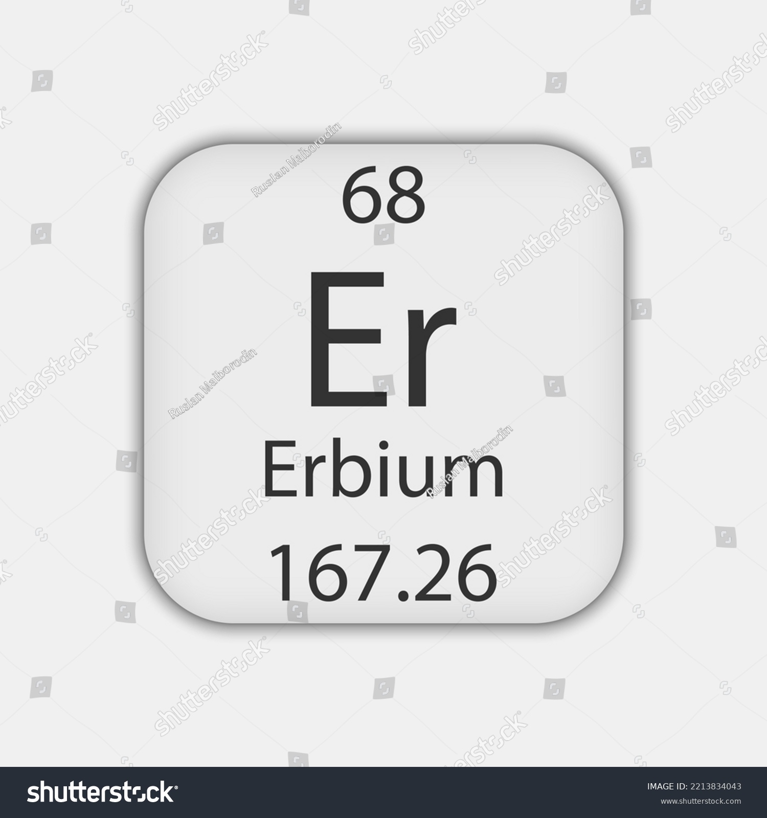 erbium bohr model