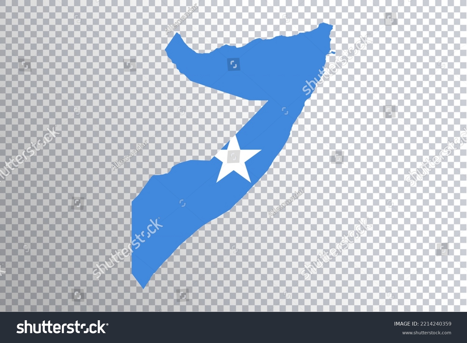 Somalia Flag On Map Transparent Background Stock Illustration   Stock Photo Somalia Flag On Map Transparent Background Clipping Path 2214240359 